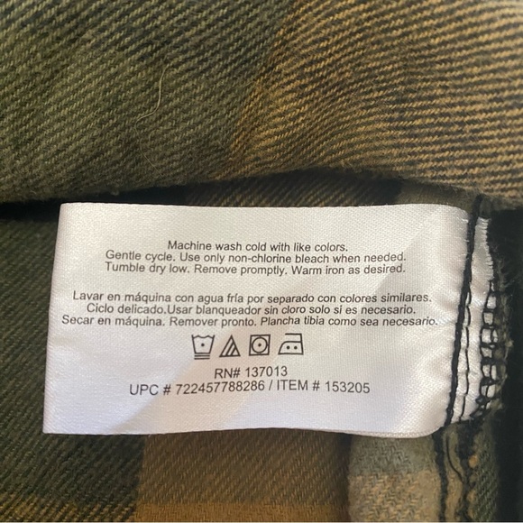 Woolrich Men's Casual Plaid Button down shirt XL - Picture 9 of 9